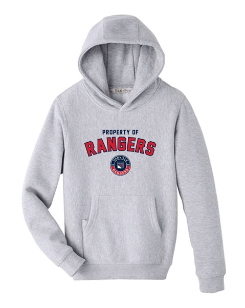 Picture of Property Of Rangers Youth Pullover Hooded Sweatshirt