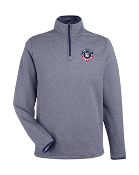 Picture of Oakville Rangers Heathered Stripe Quarter-Zip Pullover